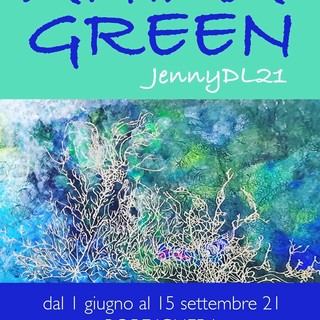 L'Hotel Parigi a Bordighera si veste di una 'Anima Green' grazie alle opere dell'artista sanremese Jenny DL