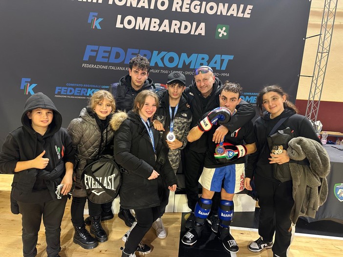 Kickboxing, Psv GL team di Vallecrosia sul podio al campionato regionale della Lombardia