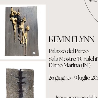 Diano Marina, mostra personale di Kevin Flynn a Palazzo del Parco