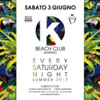 Sanremo: questa sera secondo appuntamento della stagione con la discoteca ‘K-Beach Club’ con tante novità