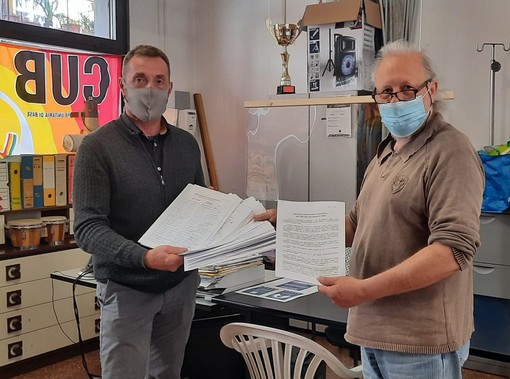 Consegnate 640 firme di solidarietà al personale sanitario che non si vuole vaccinare. Le tesi illustrate dai promotori a ‘2 ciapetti con Federico’