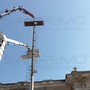 Sanremo: sostituite in una settimana le 'torri faro' dello stadio comunale, ora è nuovamente agibile (Foto)