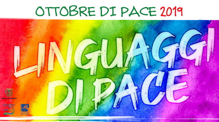 Sanremo: scatta venerdì prossimo a Palazzo Roverizio l'Ottobre di Pace, serie di appuntamenti in tutta la città