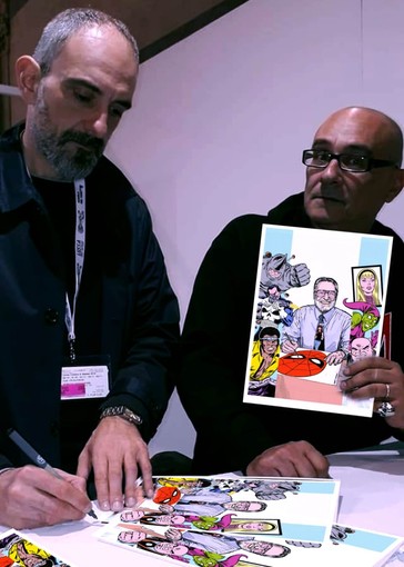 L'illustratore sanremese Larry Camarda firma con Sudario Brando la copertina dell'Annuario 2023 di “Fumo di China”