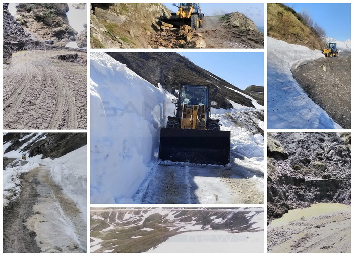 Iniziati i lavori per la riapertura dell'Alta Via del Sale: negli ultimi anni crescita esponenziale dei transiti (Foto)