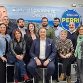 Vallecrosia verso le amministrative, Fabio Perri presenta i candidati della sua lista: &quot;Una squadra determinata e competente&quot; (Foto e video)