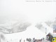 La fitta nevicata in zona Tres Amis a Limone Piemonte
