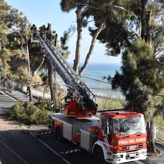 Sanremo: terminato il lavoro dei Vvf alla 'Vesca' è iniziato quello della Rt, riapertura che slitta a domattina alle 12 (Foto)