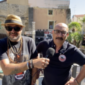 Da sinistra: Simone 'Radiomandrake' Parisi e Larry Camarda