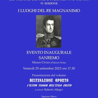 A Sanremo il gala inaugurale della 6ª edizione di “Le Terre del Risorgimento”