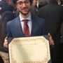 Castel Vittorio: laurea in ingegneria spaziale per Davide Giofrè, le congratulazioni dell'Amministrazione