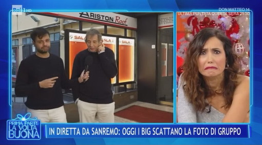 Sanremo: la trasmissione di Caterina Balivo 'scivola' sulla Sardenaira &quot;Una pizza con un 'macello' di aglio&quot; (Video)