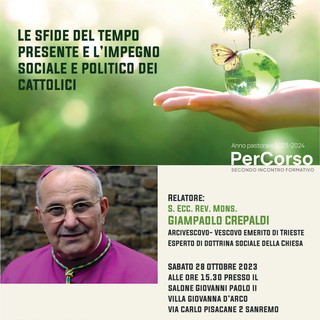 Sanremo: incontro formativo sull’impegno sociale e politico dei cattolici nelle sfide del tempo presente