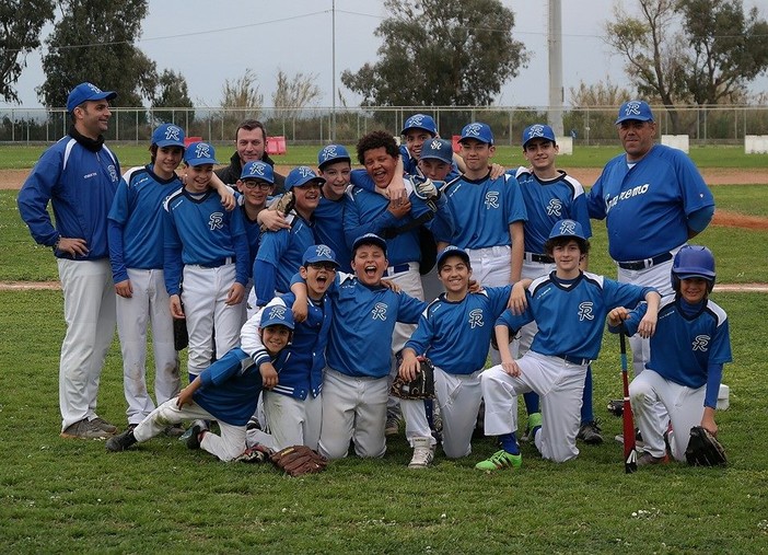 Sul diamante di Pian di Poma a Sanremo, aperto il campionato baseball Ragazzi - Allievi