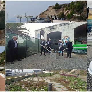 Ventimiglia, rigenerazione urbana: alla Marina la posa della prima pietra del nuovo cantiere “La Rocca” (Foto e video)