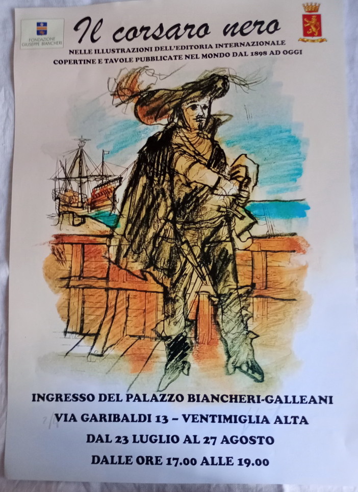 Ventimiglia: mostra dedicata al conte Emilio di Roccabruna nell’atrio del palazzo Biancheri–Galleani