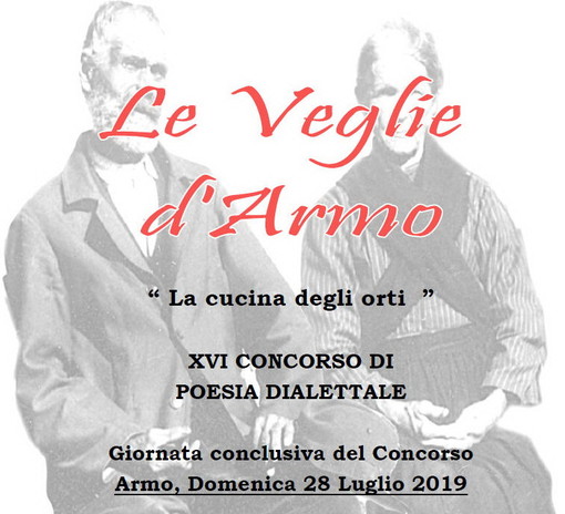 Domenica prossima Armo termina la 16a edizione del concorso di Poesia Dialettale ‘Le Veglie d’Armo’