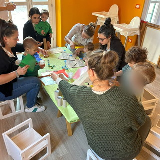 'Giornata dei diritti dei bambini': a San Lorenzo un laboratorio creativo con le mamme (Foto)