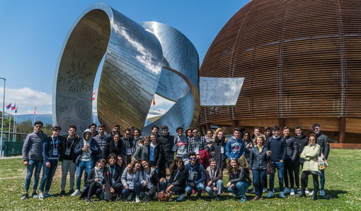 Anche quest'anno alcuni studenti del Liceo Cassini di Sanremo in visita al Cern