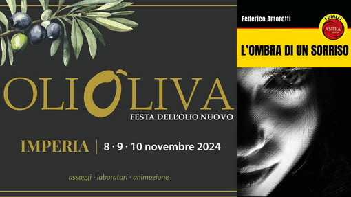 Antea Edizioni torna nel salotto letterario di Olioliva con il nuovo libro di Federico Amoretti 'L'ombra di un sorriso'