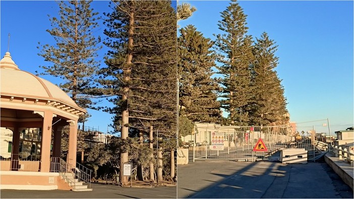 Bordighera, al via una passeggiata di protesta contro il restyling del lungomare (Foto)