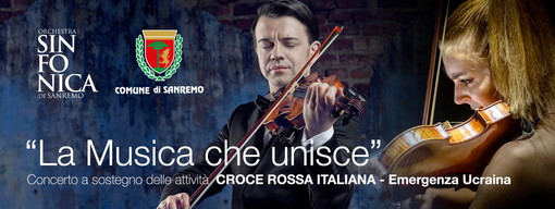 Sanremo: ‘La Musica che unisce’, sabato sera al Teatro del Casinò concerto per la pace