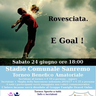 “La Sindrome di Dravet va presa di petto”, sabato 24 giugno torneo benefico amatoriale al ‘Comunale’ di Sanremo