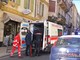 L'intervento di Croce Rossa e Carabinieri in via Marsaglia