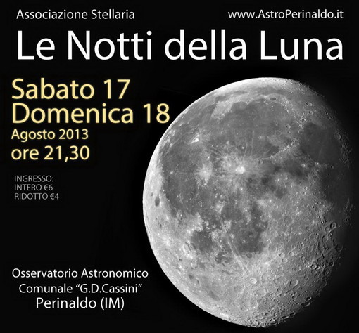 A Perinaldo dopo il successo delle “Notti delle Stelle Cadenti” lo spettacolo del cielo continua