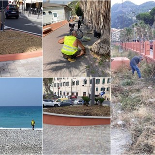 Le immagini dei lavori a Ventimiglia