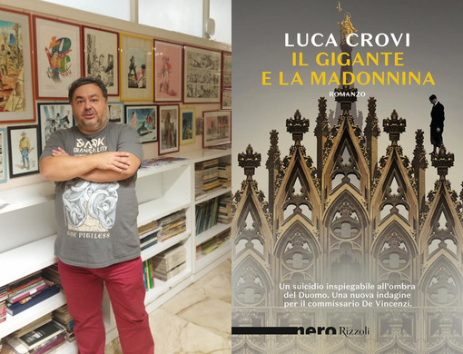 Diano Marina: Luca Crovi a 'Un mare di pagine' con il suo ultimo libro “Il gigante e la Madonnina”