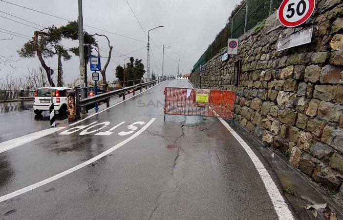 Sanremo: domani mattina, stop alla circolazione sull'Aurelia nel pressi di via Duca D'Aosta
