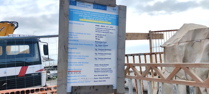 Sanremo: lavori di Rivieracqua ai 'Tre Ponti' e stabilimenti preoccupati, finiranno comunque entro la stagione (Foto)