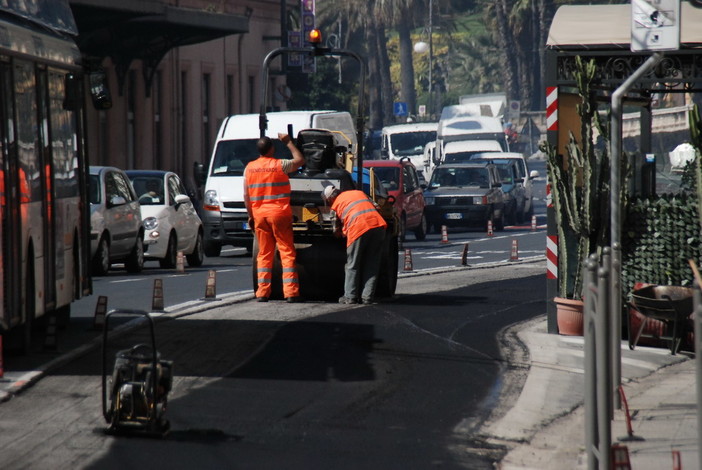 Sanremo: trovati dal Comune 170mila euro per eseguire una serie di lavori di asfaltatura