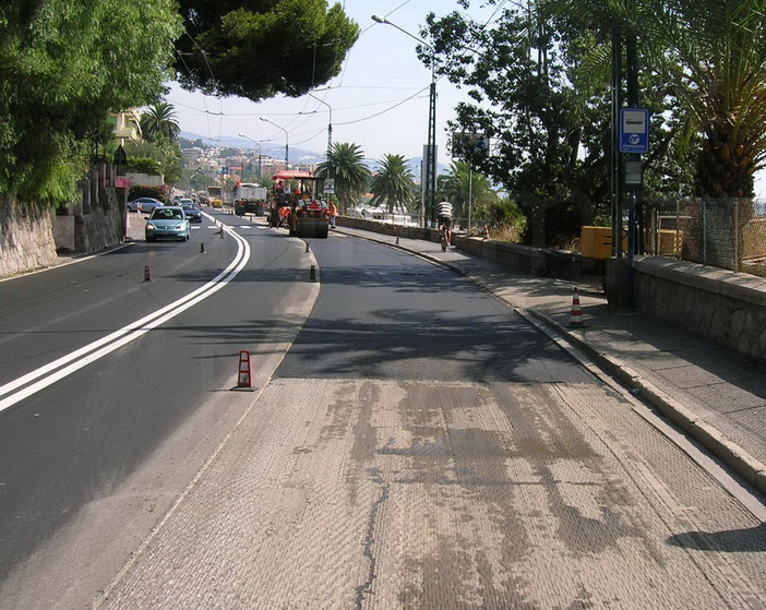 Sanremo: oggi via ai lavori di asfaltatura in via Galilei, ma sono terminati i soldi per i lavori?