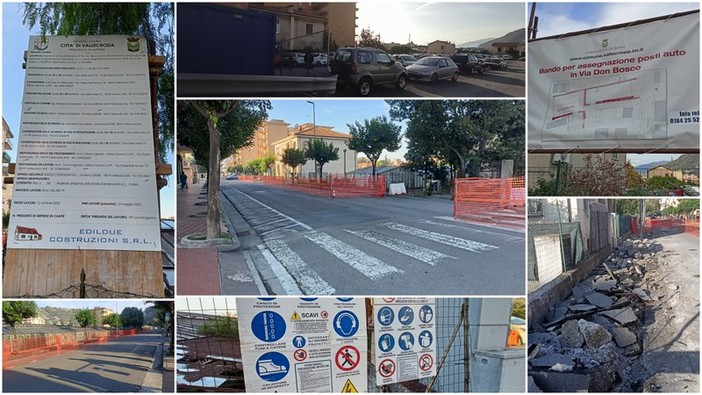 Pista ciclabile e parcheggi in via Don Bosco a Vallecrosia, Biasi replica a Perri: &quot;Le cose vanno spiegate bene&quot; (Foto e video)