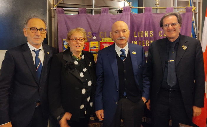 Lions Club Ventimiglia: 60° compleanno, il governatore del distretto Lions 108ia3 incontra i soci