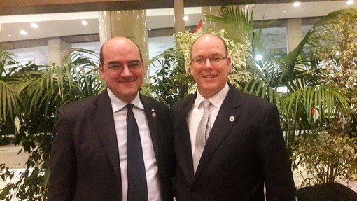 Il vicepresidente regionale della Croce Rossa Italiana nominato dal Principe di Monaco Cavaliere di San Carlo