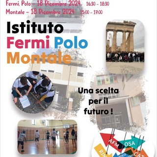 Open day all'istituto Fermi-Polo-Montale, porte aperte alle scuole di Ventimiglia e Bordighera