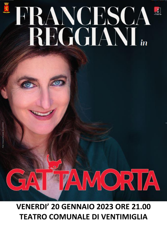 Ventimiglia: Francesca Reggiani apre la stagione di prosa del teatro Comunale con “Gattamorta”