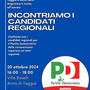 Taggia: domenica un  incontro con i candidati in corsa alle elezioni regionali nella circoscrizione imperiese del Partito Democratico