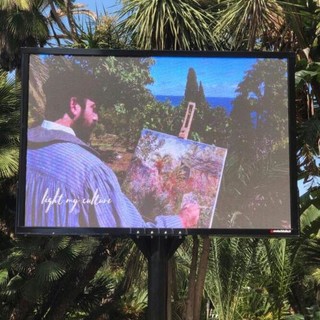 Il ledwall installato al Palazzo del Parco