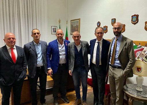 Liguria Popolare in visita in Comune a Sanremo