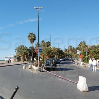 Sanremo: regolamentazione della viabilità per lavori di segnaletica del nuovo parcheggio sul Lungomare Calvino