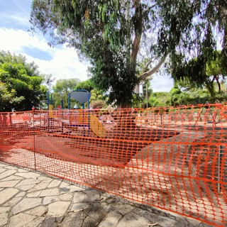 Sanremo: l'amministrazione risponde sui lavori nel parco Sud est della città, conclusione prevista il 5 luglio