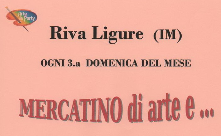 Riva Ligure: domenica prossima in piazza della Chiesa il Mercatino dell'Artigianato