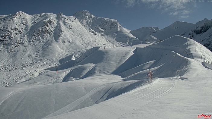 La pista dei 'Gemelli' a Limone Piemonte