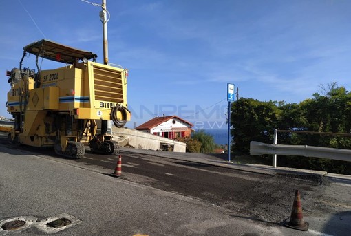 Sanremo: al via domani i lavori di asfaltatura nelle zone periferiche con interventi sulle strade con maggiori criticità