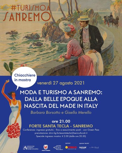 Sanremo: venerdì ultimo appuntamento al Forte Santa Tecla per la mostra #turismoasanremo