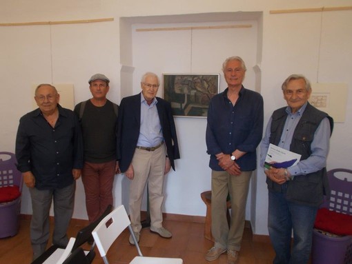 Bordighera: mostra di Enrico Della Torre all'Unione Culturale Democratica di Via al Mercato